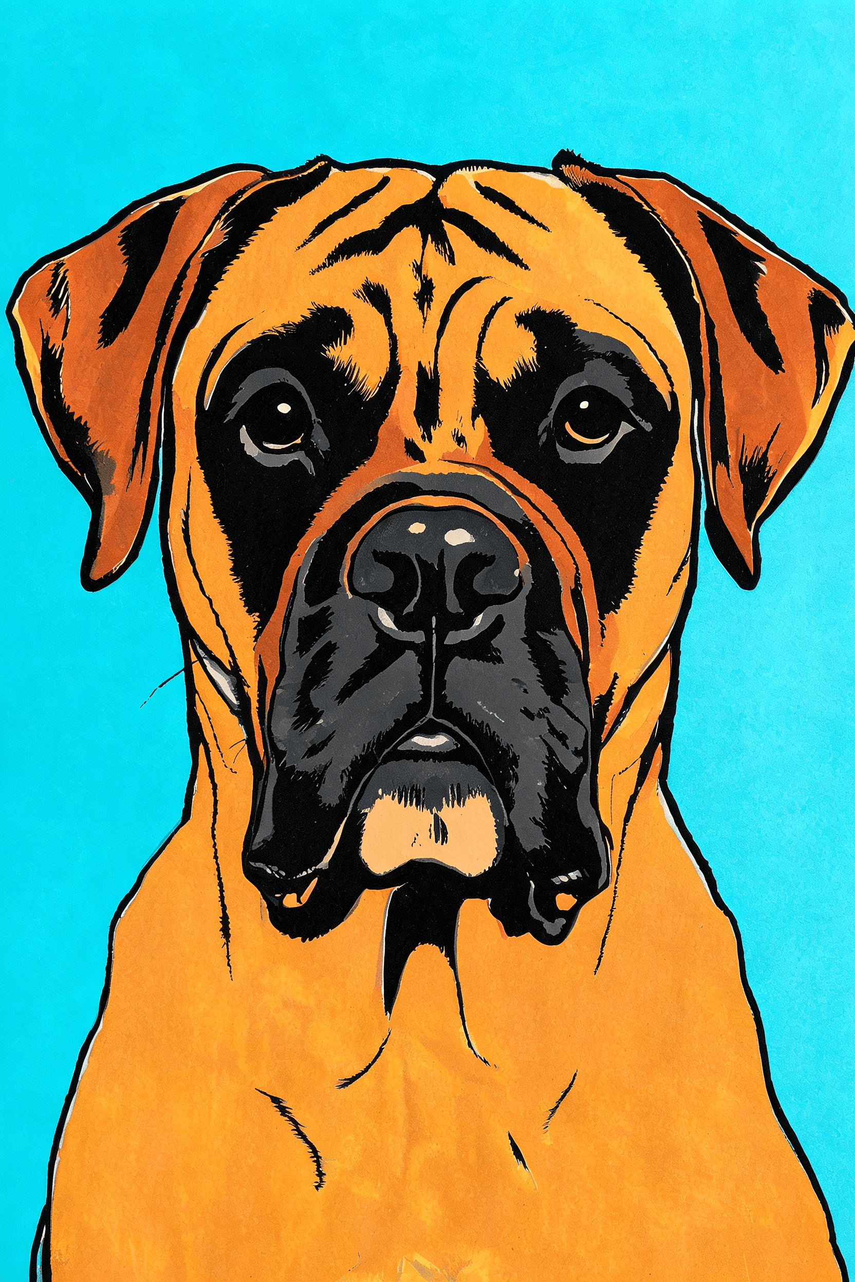 Pop Art — AI pet portrait