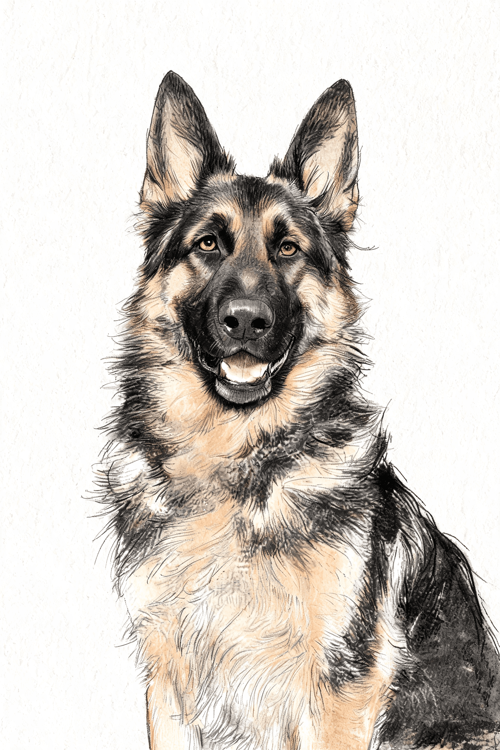Sketch — AI pet portrait
