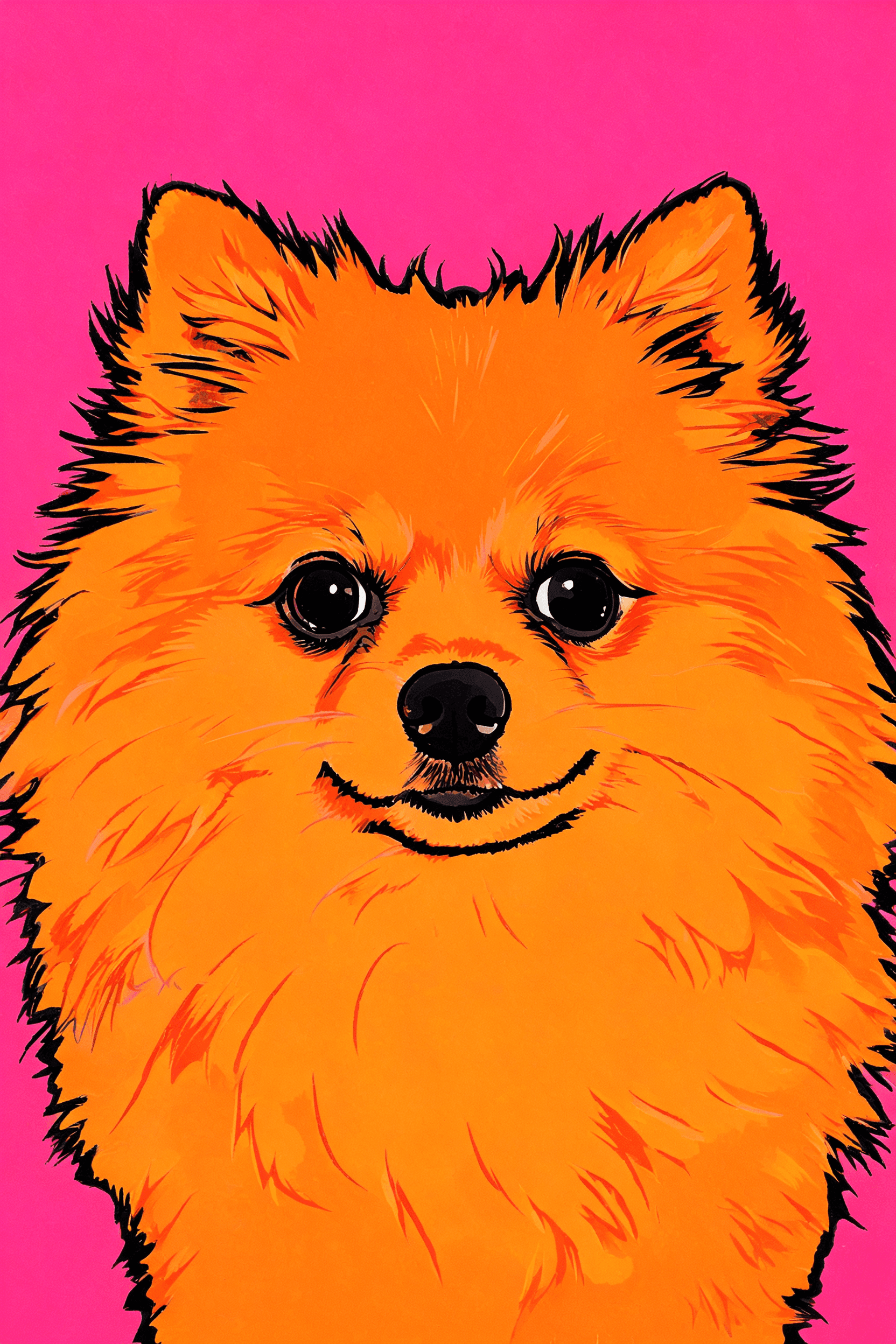 Pop Art — AI pet portrait