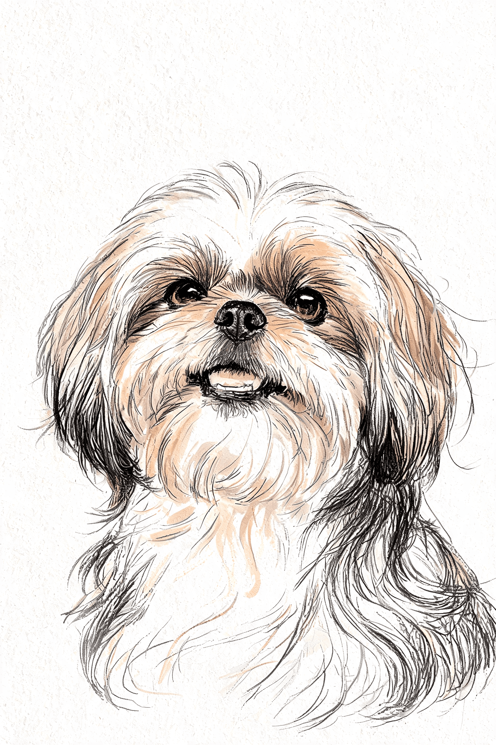 Sketch — AI pet portrait