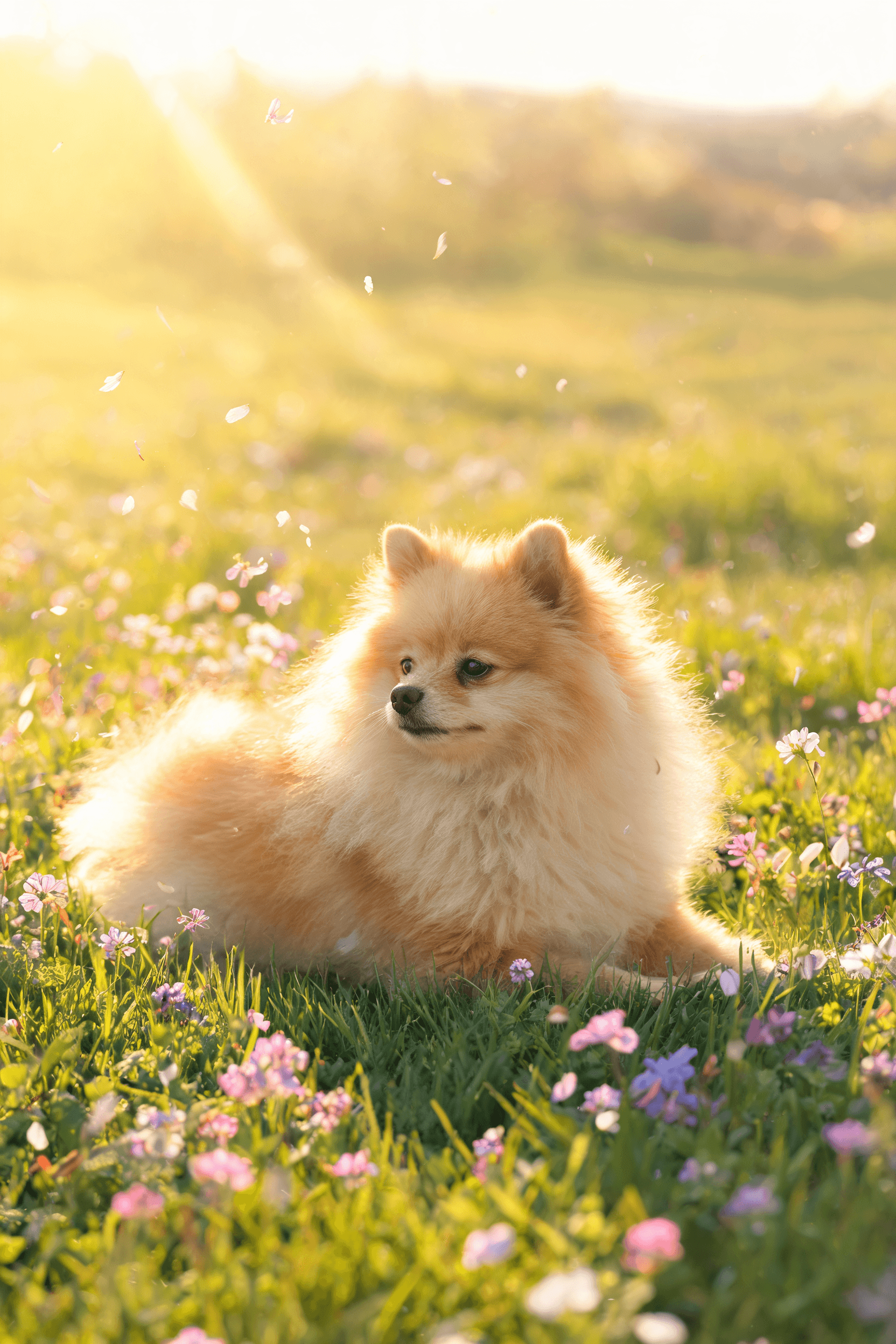 Pomeranian — AI pet portrait